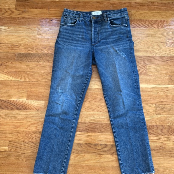 Evereve straight jeans - Picture 4 of 6